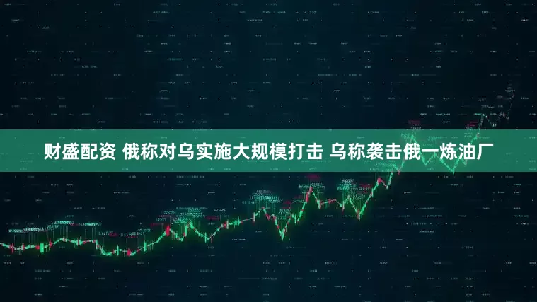 财盛配资 俄称对乌实施大规模打击 乌称袭击俄一炼油厂