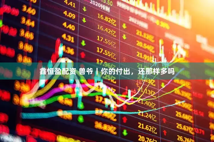 鑫恒盈配资 兽爷丨你的付出，还那样多吗